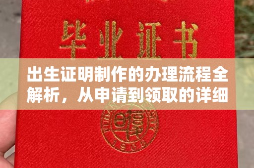 新罗出生证明制作的办理流程全解析，从申请到领取的详细指南