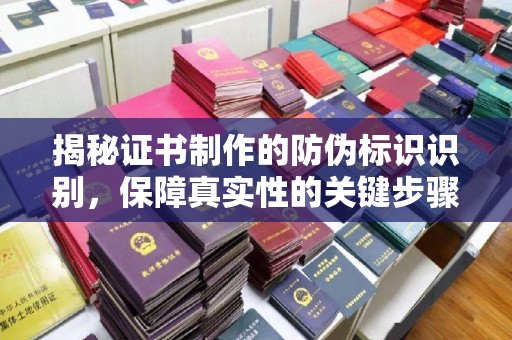 新罗揭秘证书制作的防伪标识识别，保障真实性的关键步骤