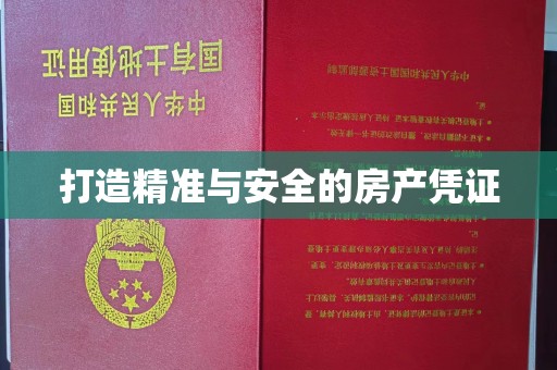新罗打造精准与安全的房产凭证